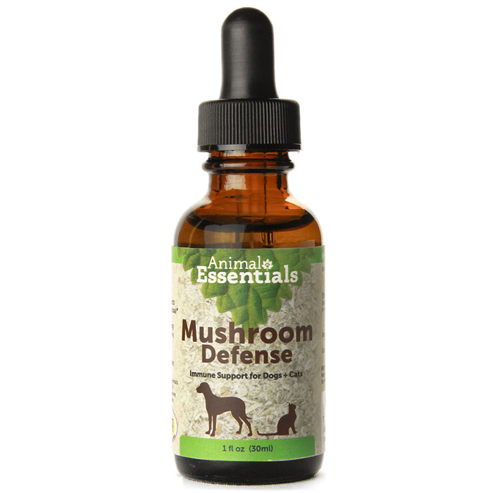 Mushroom Defense Liquid for Dogs & Cats, Myco Triplex Blend, 2 oz, Animal Essentials