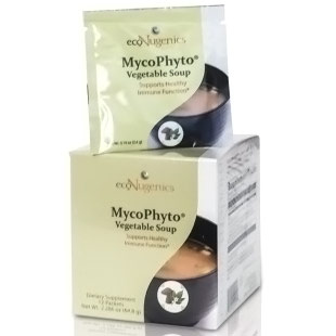 MycoPhyto Vegetable Soup, Potent Immune System Support, 12 Packets, EcoNugenics