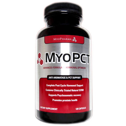 MyoPCT, Hormonal Optimizer, 120 Capsules, MyoPharma