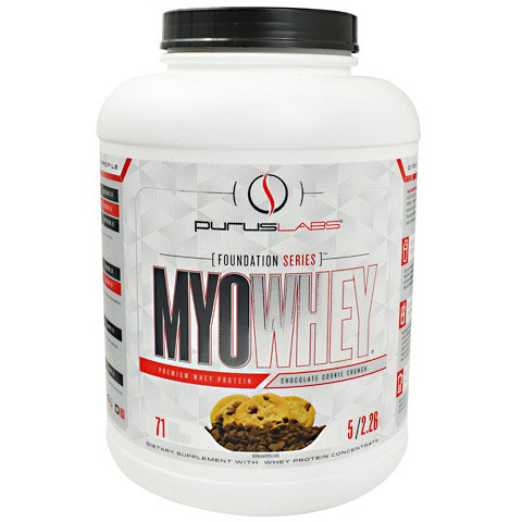 Myowhey Powder, Premium Whey Protein, 5 lb (2.26 kg), Purus Labs