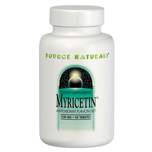 Source Naturals Myricetin 100mg 60 tabs from Source Naturals