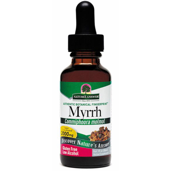 Myrrh Gum Extract (Myrrh Oleo-Gum-Resin) Liquid 1 oz from Natures Answer