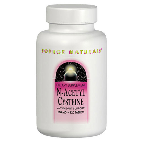 N-Acetyl Cysteine (NAC) 600mg 30 tabs from Source Naturals