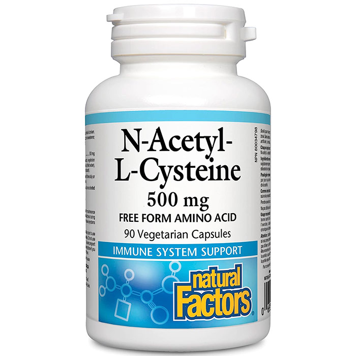 N-Acetyl Cysteine (NAC) 90 Capsules, Natural Factors