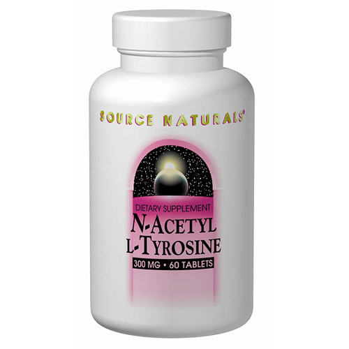 N-Acetyl L-Tyrosine 300mg 30 tabs from Source Naturals