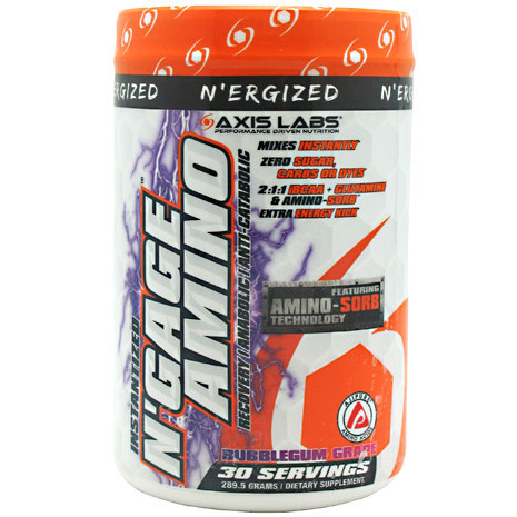 NErgized NGage Amino, Drink Mix, 30 Servings, Axis Labs