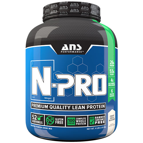 N-Pro, Premium Quality Lean Protein, 4 lb, ANS Performance