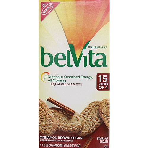 Nabisco Belvita Breakfast Biscuits, 15 Packs (750 g)