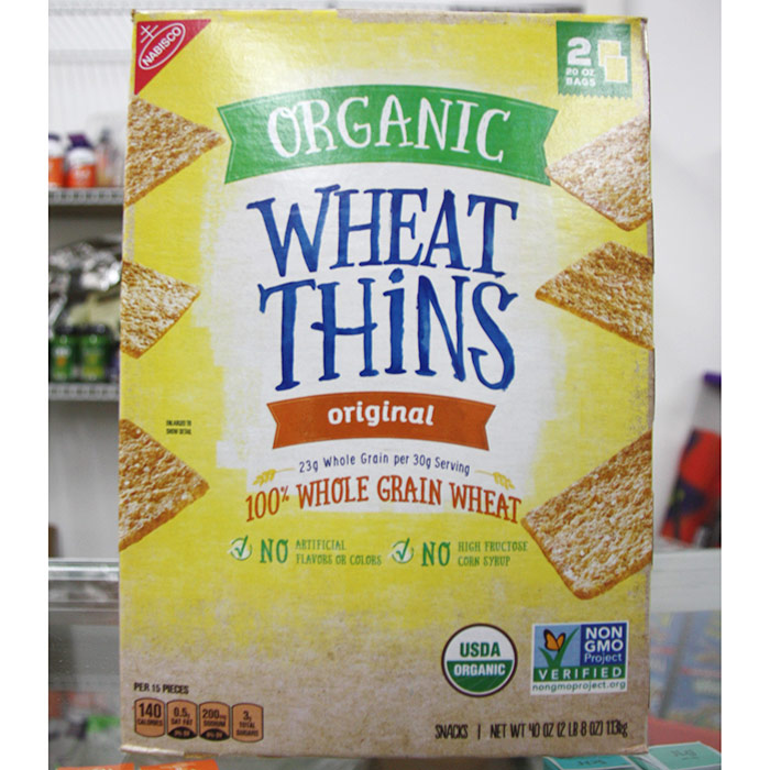 Nabisco Organic Original Wheat Thins, 40 oz