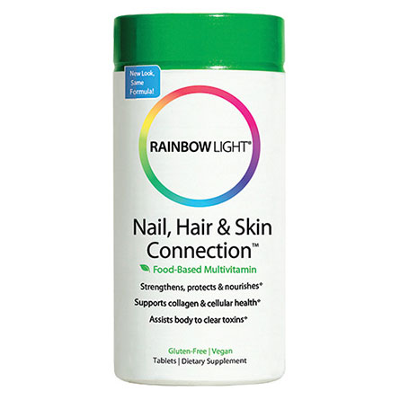 Nail, Hair & Skin Connection, Food-Based Formula, 60 Tablets, Rainbow Light