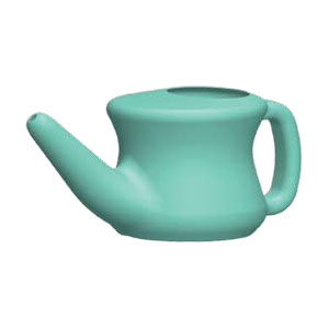 Nasal Cleansing Pot - Plastic Neti Pot Travel Model, Ancient Secrets