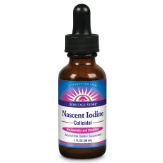 Nascent Colloidal Iodine 246 mcg, 1 oz, Heritage Products