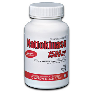 Nattokinase 1500, 120 tabs, Naturally Vitamins