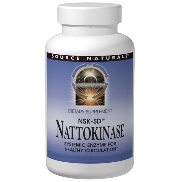 Source Naturals Nattokinase 50 mg, 30 Softgels, Source Naturals