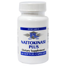 Nattokinase Plus, 60 Softgel Capsules, Progressive Laboratories