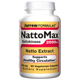 NattoMax 100 mg (Nattokinase 2000 FU), 90 Vegetarian Capsules, Jarrow Formulas