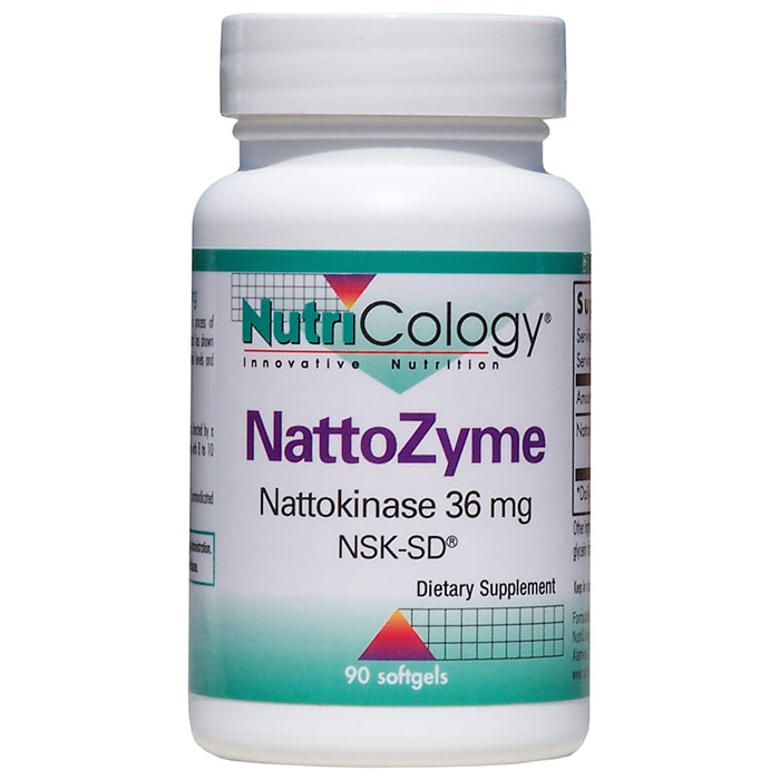 NattoZyme Nattokinase 36mg 90 caps from NutriCology