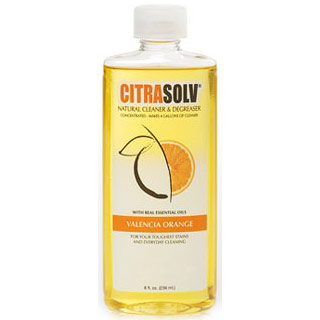 Citra Solv (Citrasolv) Natural Cleaner & Degreaser Concentrate, Valencia Orange, 8 oz, Citra Solv (Citrasolv)