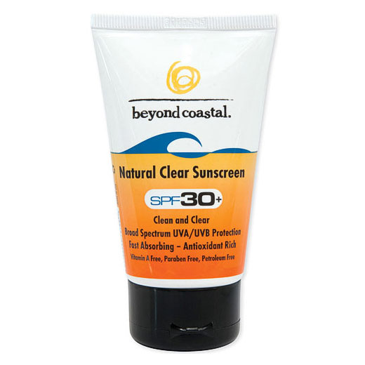 Beyond Coastal Natural Clear Sunscreen SPF 30 +, 4 oz, Beyond Coastal