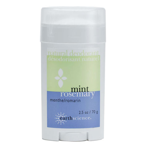 Natural Deodorant Rosemary Mint, 2.5 oz, Earth Science