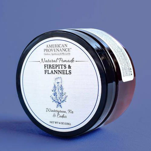 Natural Hair Pomade - Firepits & Flannels, 3.4 oz, American Provenance