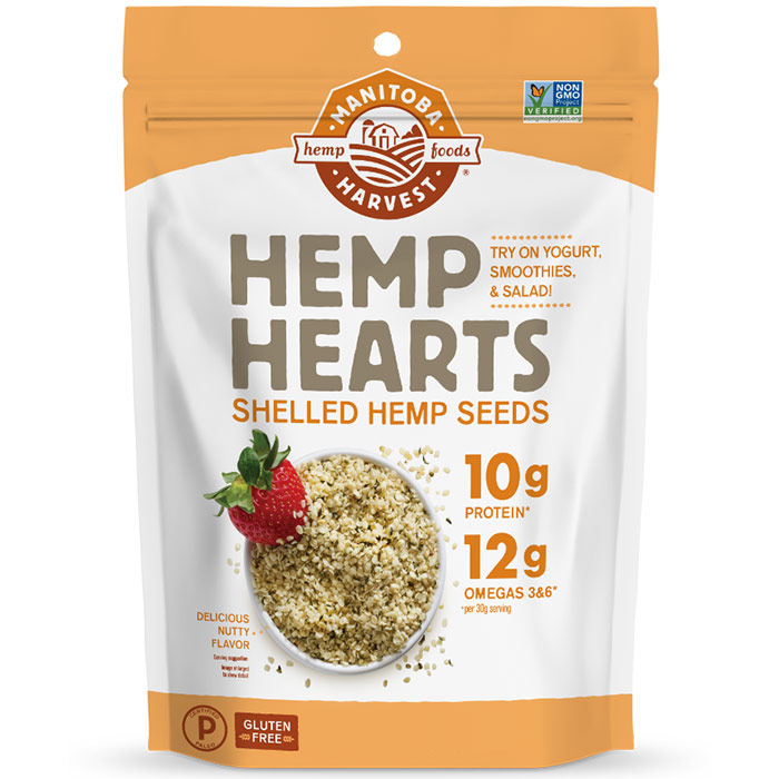 Natural Hemp Hearts Shelled Hemp Seeds, Value Size, 5 lb, Manitoba Harvest Hemp Foods