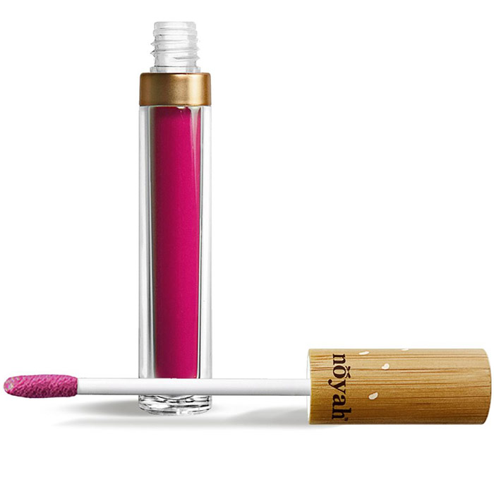 Natural Lip Gloss, Cherry Cordial, 0.19 oz, Noyah