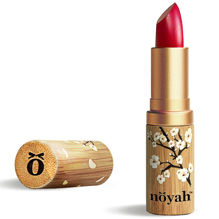 Natural Lipstick, Empire Red, 0.16 oz, Noyah