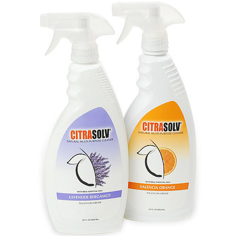 Natural Multi-Purpose Spray Cleaner, Valencia Orange, 22 oz, Citra Solv (Citrasolv)