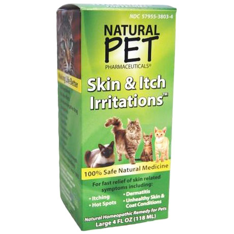 King Bio Natural Pet Pharmaceuticals (KingBio) Cat Skin & Itch Irritations, 4 oz, King Bio Natural Pet (KingBio)