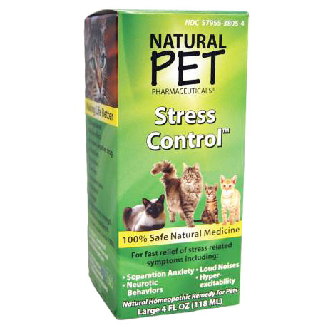 Cat Stress Control, 4 oz, King Bio Natural Pet (KingBio)