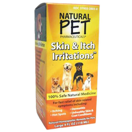 Dog Skin & Itch Irritations, 4 oz, King Bio Natural Pet (KingBio)