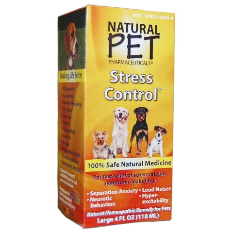 Dog Stress Control, 4 oz, King Bio Natural Pet (KingBio)