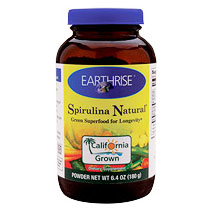 Earthrise Nutritionals Natural Spirulina Powder 6.3 oz, Earthrise Nutritionals
