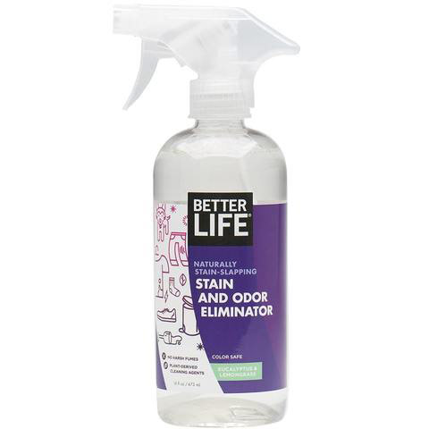 Natural Stain & Odor Eliminator, 16 oz, Better Life Green Cleaning