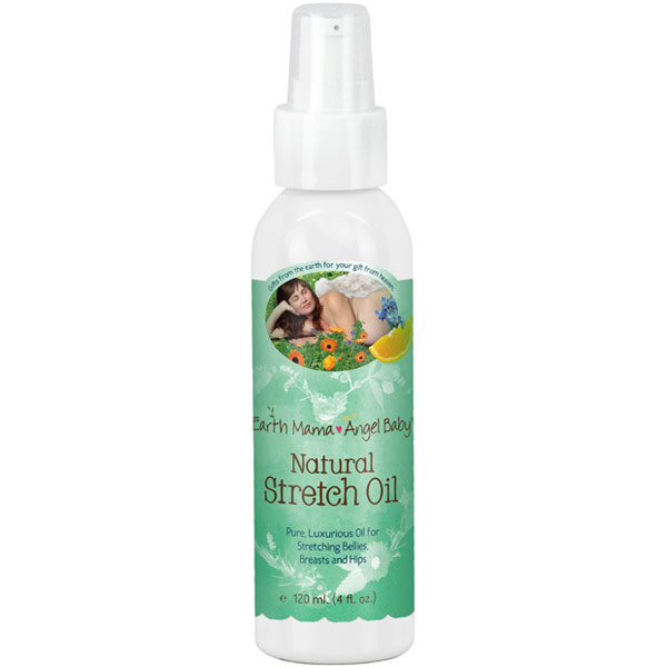 Earth Mama Angel Baby Natural Stretch Oil, 4 oz, Earth Mama Angel Baby