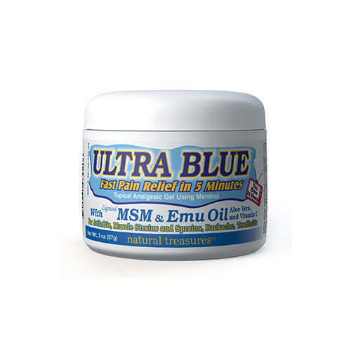 Natural Treasures Natural Treasures Ultra Blue Analgesic Gel 2 oz