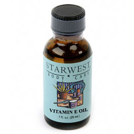 StarWest Botanicals Natural Vitamin E Oil, Topical Oil 1 oz, StarWest Botanicals