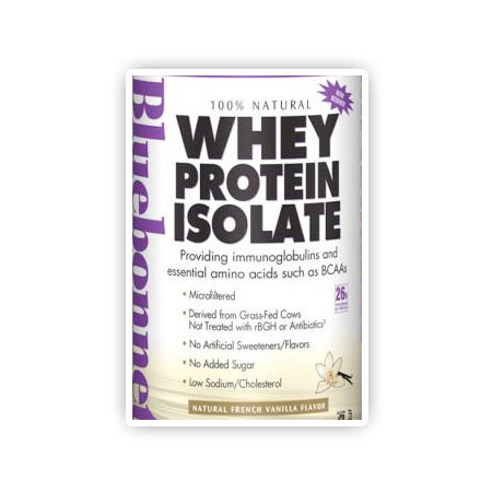 100% Natural Whey Protein Isolate Powder, Natural Mixed Berry Flavor, 1.1 oz x 8 Packets, Bluebonnet Nutrition