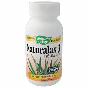 Naturalax 3 with Aloe Vera 100 caps from Natures Way