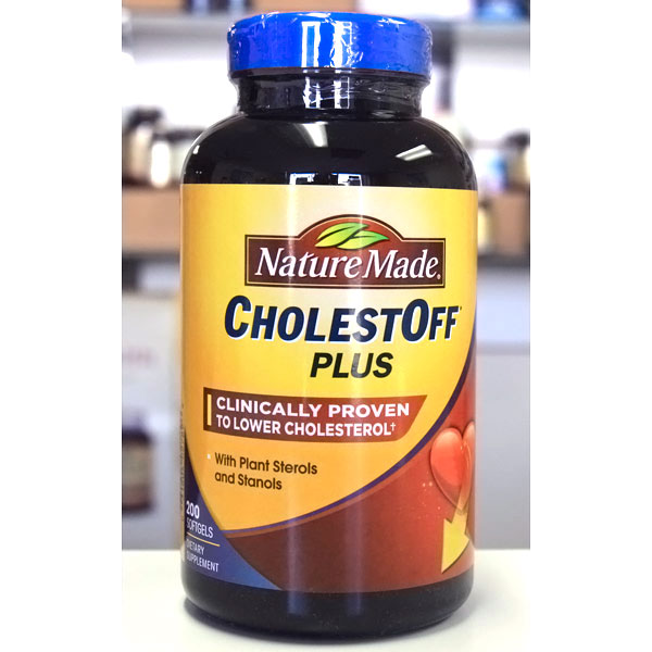 Nature Made Nature Made CholestOff Plus (Cholest-Off), 200 Softgels