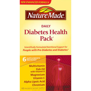 Nature Made Diabetes Health Pack, 60 Packets