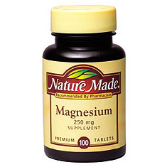 Nature Made Magnesium Oxide 250 mg 100 Tablets