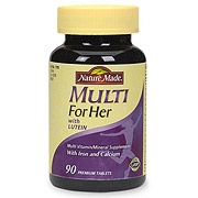 Nature Made Multi For Her, Multi Vitamins & Minerals for Women 90 Tablets