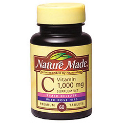 Nature Made Nature Made Vitamin C 1000 mg with Rose Hips 60 Tablets