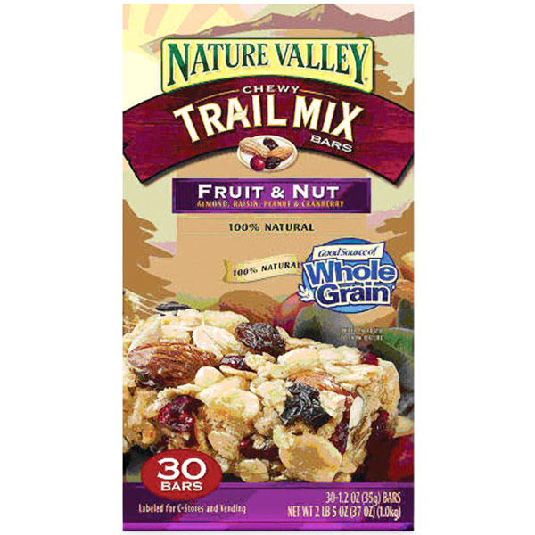 Nature Valley Chewy Trail Mix Bars, 30 Bars