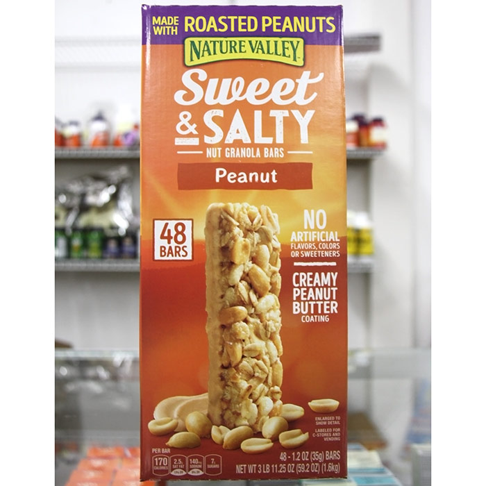 unknown Nature Valley Sweet & Salty Nut Granola Bars, Peanut, 48 Bars