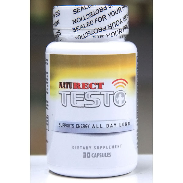 NatuRECT Testo, Energy Support, 30 Capsules