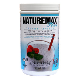 Maxi-Health Research (MaxiHealth) Naturemax Plus, Vanilla Flavor, 1 lb, Maxi-Health Research (MaxiHealth)