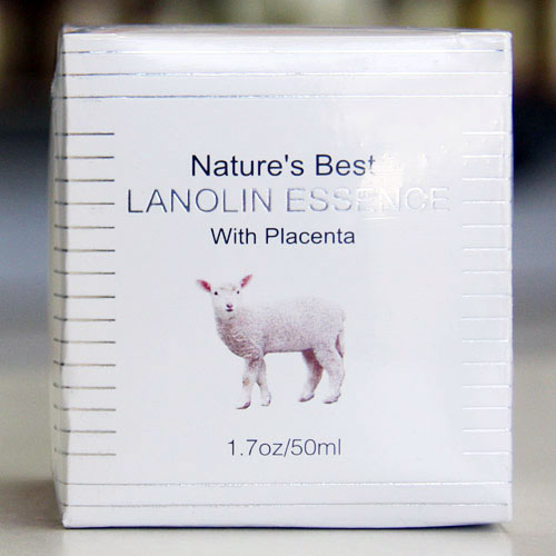 Natures Best Lanolin Essence Face Cream with Placenta, 1.7 oz (50 ml)